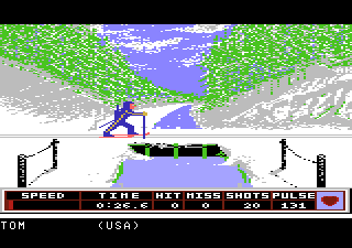 Winter Games screenshot 6 for Atari 7800